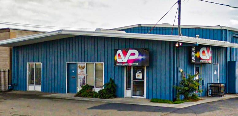 Creative Vision Printing building in Stockton, CA